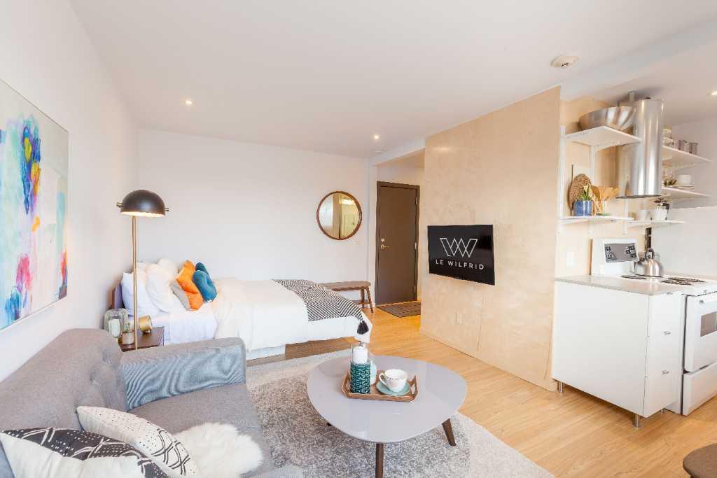 Charmant studio meublé à deux pas du Métro Laurier (Plateau Mont-Royal) | 3278819
