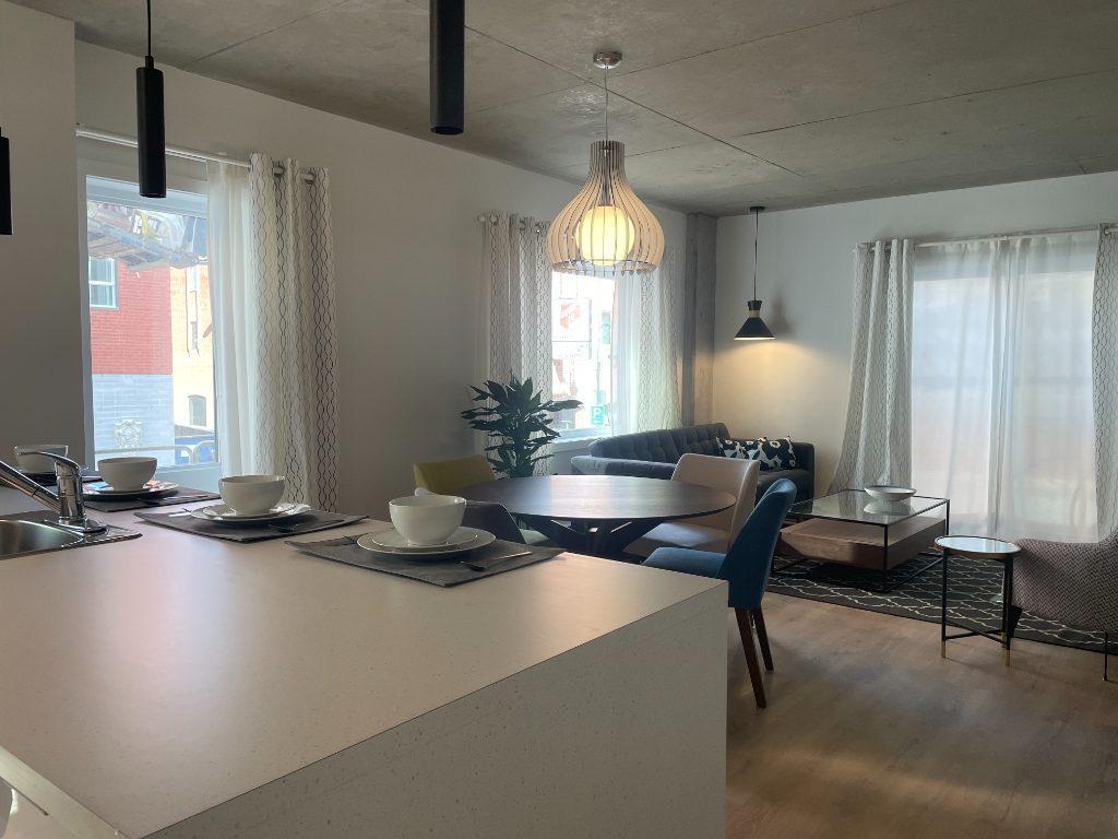 Appartements Neufs Tout meublé Tout inclus: gym, terrasse, climatisation, stationnement intérieur | 3282652