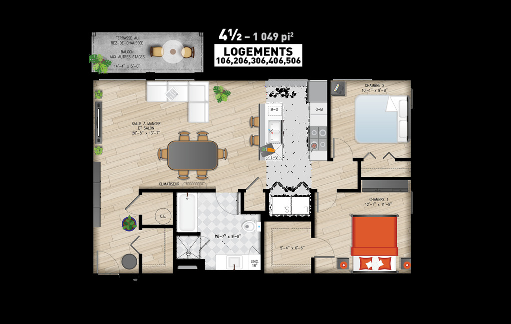 St-Constant - 4 1/2 Disponible 1 Juillet | 3270465