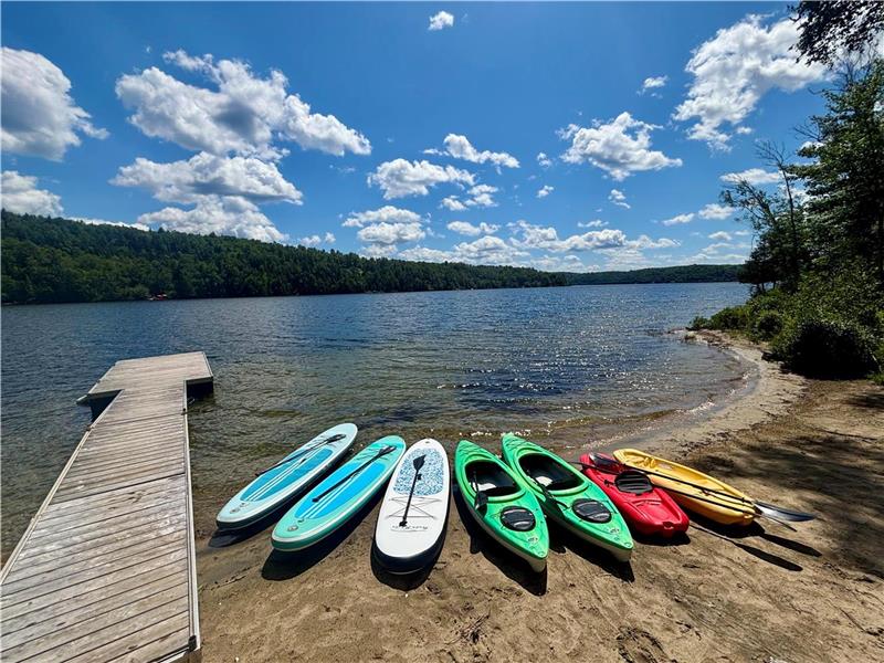 New Luxurious Waterfront White sand BEACH SPA BILLARD ARCADE GAMES - Close to Tremblant | 3283374