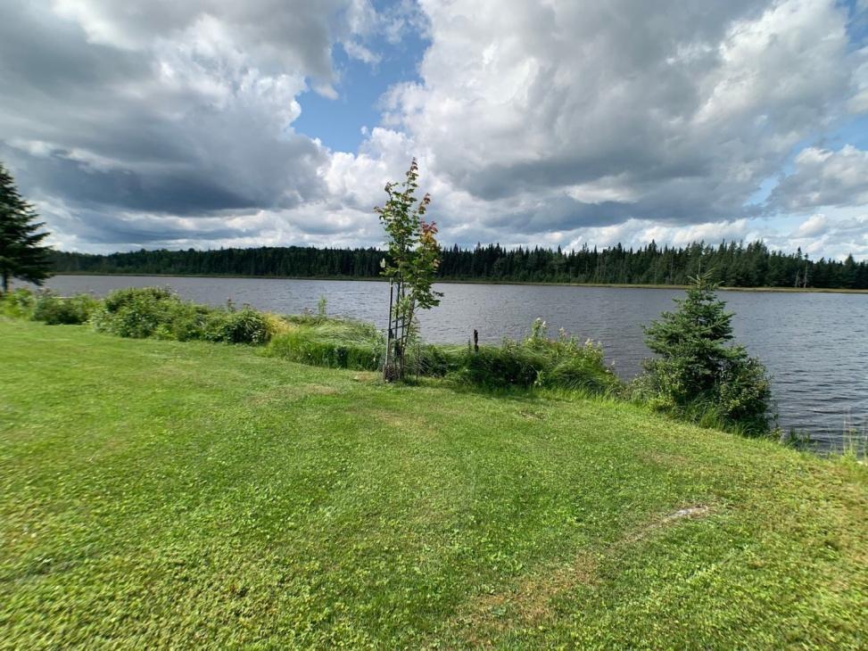 Petit chalet au bord d'un lac naturel tranquille ensemencé de truites | 3277598