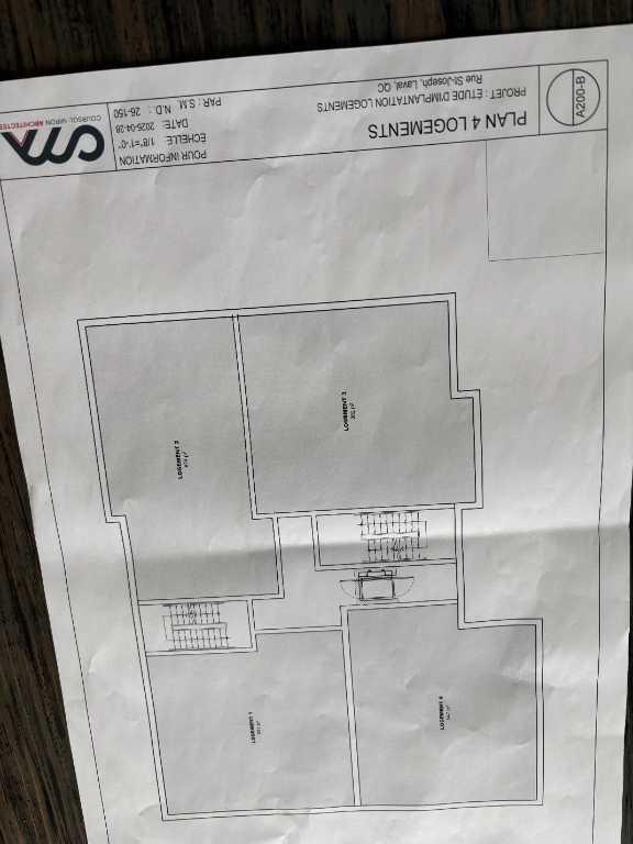 Terrain à vendre St-Vincent de Paul pour possibilité de construction 12 logements | 3277061