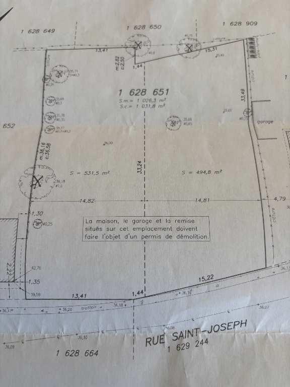 Terrain à vendre St-Vincent de Paul pour possibilité de construction 12 logements | 3277061