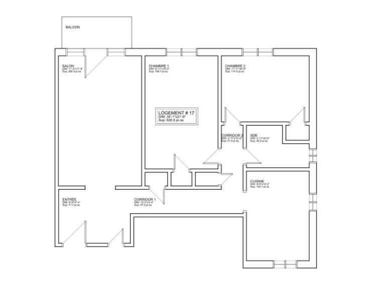 2 CH - 1 SDB - Montréal - $1,589 /mo | 3282731
