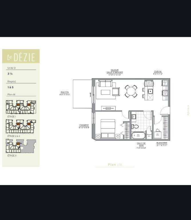 3 1/2 à louer NOUVELLE CONSTRUCTION | 3283570