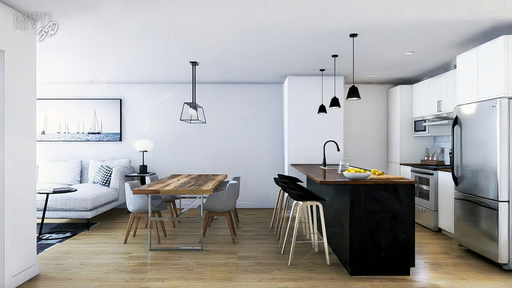 Superbe Grand 4 1/2 Neuf Près De La Gare | 3269420