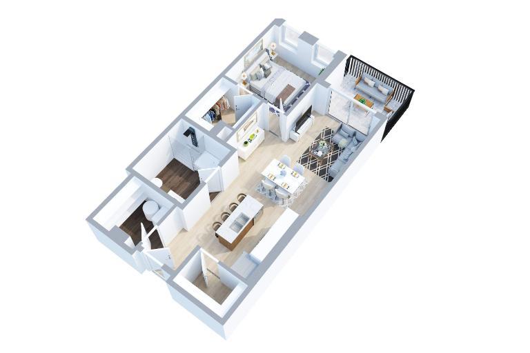 1 CH - 1 SDB - Gatineau - $1,700 /mo | 3284347