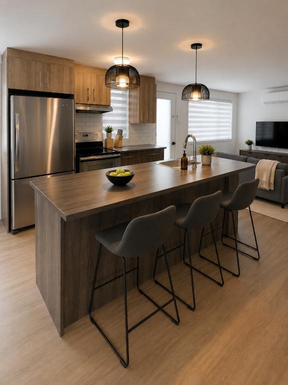 Superbe appartement 4 1/2 style condo à louer dans un secteur recherché de Blainville. 2 chambres, 1 Salle de bain. | 3284385