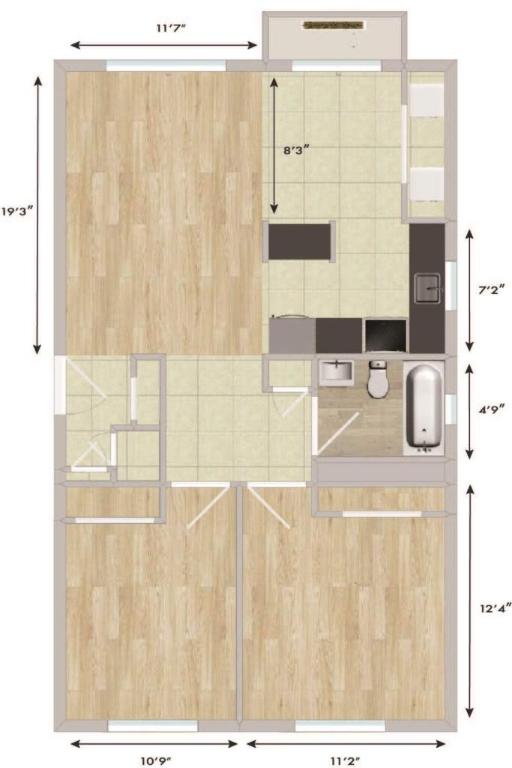 2 CH - 1 SDB - Longueuil - $1,550 /mo | 3284437