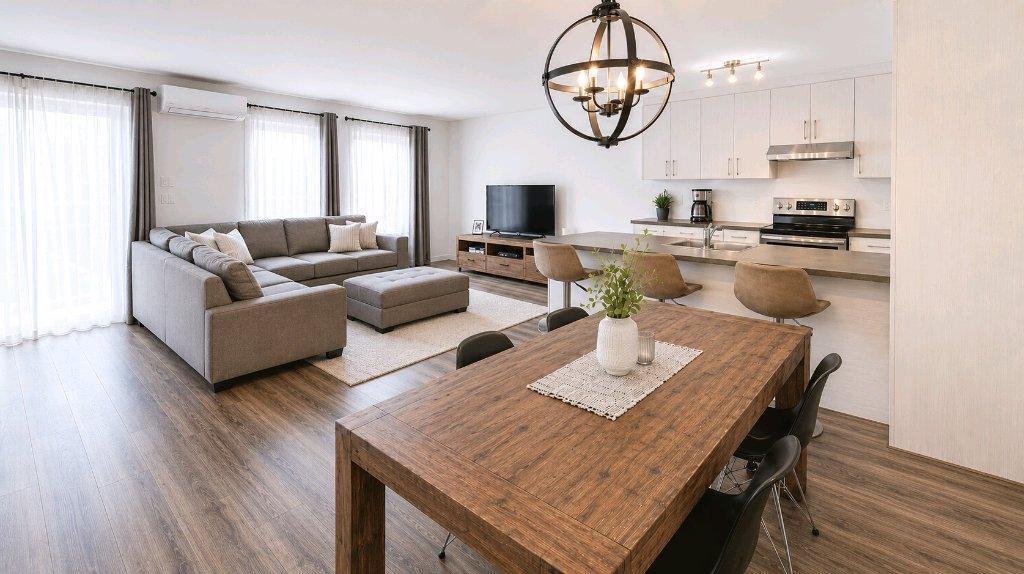 🔥 1 MOIS GRATUIT | Condo 4 et demi sur 2 étages | Internet inclus | Val-Bélair | 3278765