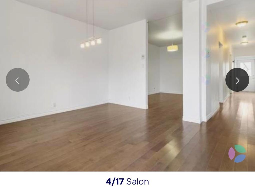 5 1/2 , avec cours , animaux accepter | 3279340