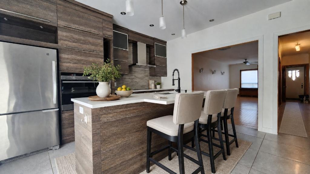 Spacieux rez-de-chaussée avec cour et garage dans la Petite-Patrie | 3276575