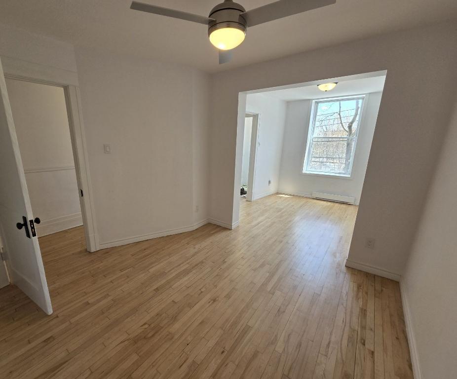 Beau 4½ tranquille et rénové dans Rosemont-La-Petite-Patrie, 1395$/mois. Avec terrasse, près du Plateau et de la piste cyclable. | 3277892