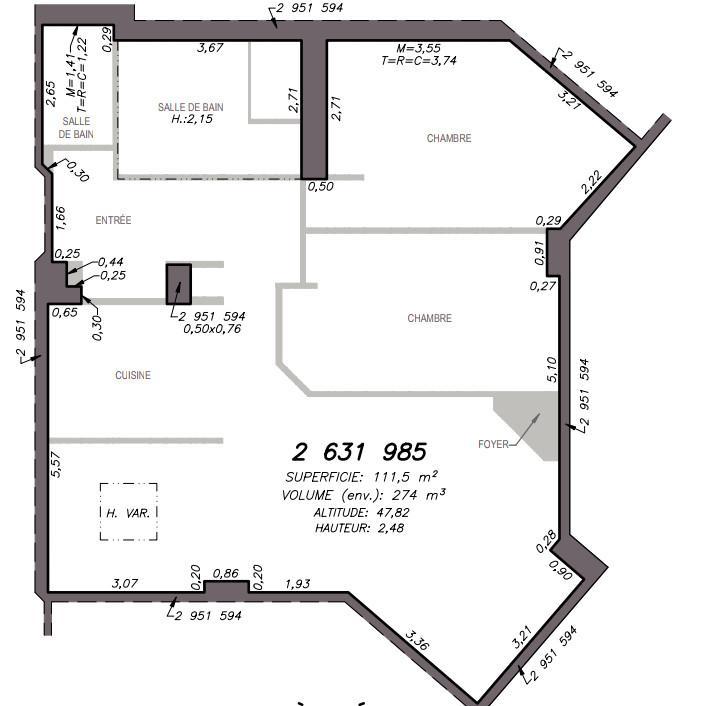 Magnifique Penthouse 2 ch. meublé – Vue Montréal – Métro – Piscine – 1200 pi² | 3278774