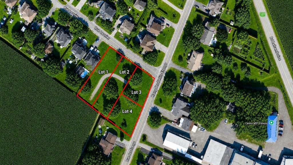 Terrains a Vendre St-Hyacinthe / La Présentation rue Lasnier | 3277449