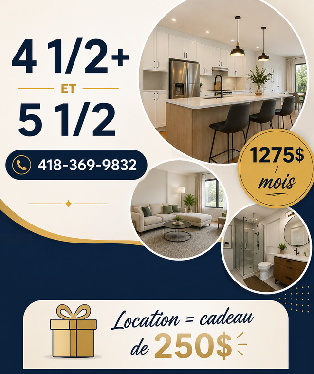 5 1/2 Et 4 1/2+ à Ste-Claire | 3277745