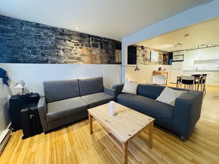 Loft entièrement meublé à louer Vieux-Québec août 2026 | 3285753