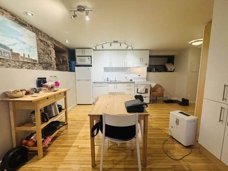 Loft entièrement meublé à louer Vieux-Québec août 2026 | 3285753