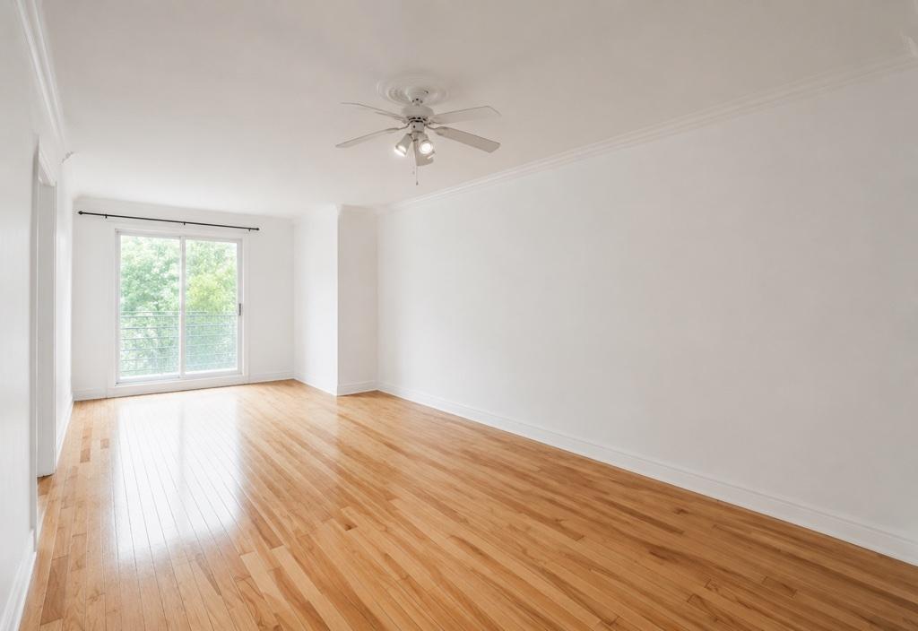Appartement frais peinturé à un coin de rue du métro. | 3277906