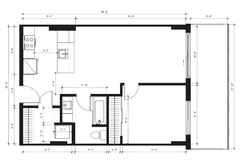 Appartement 3 1/2 Espace Montmorency | 3277964