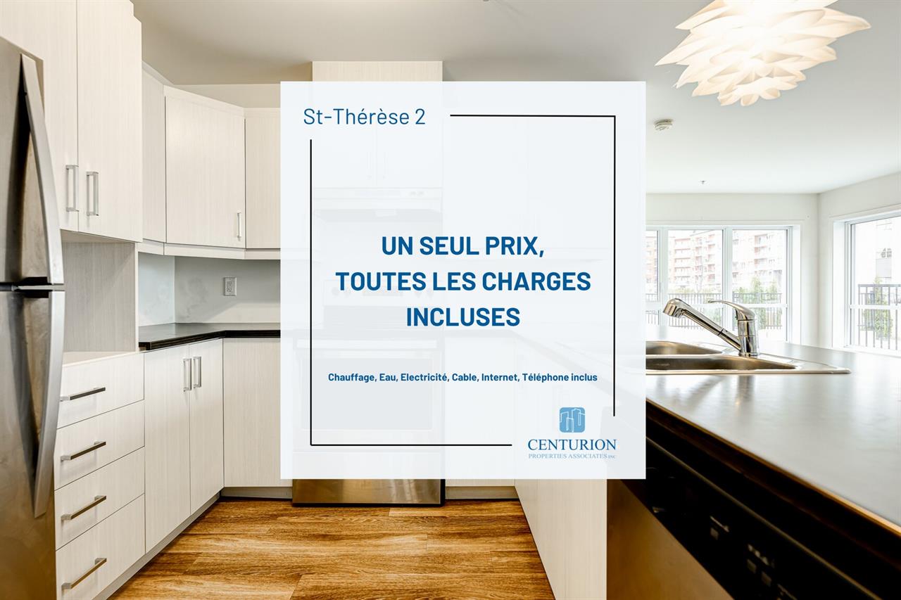 2 Bedroom + Den - 301 Place Claude-Dagenais, Sainte-Thérèse | 3278441