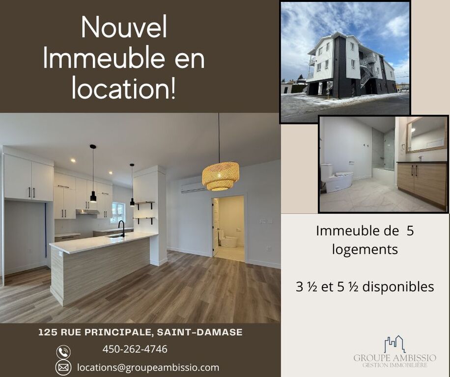 3 ½ à Louer! | 3279025
