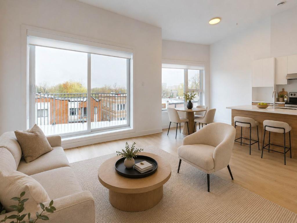 6410 Gouin Ouest - Condos locatifs neufs - Cartierville Montréal à louer - appartement / logement | 3279221