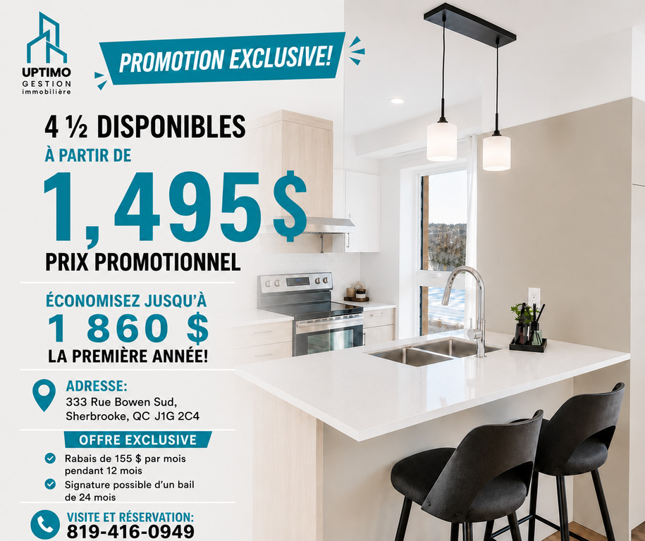 MAGNIFIQUES 4½ | CONSTRUCTION NEUVE | 3279052