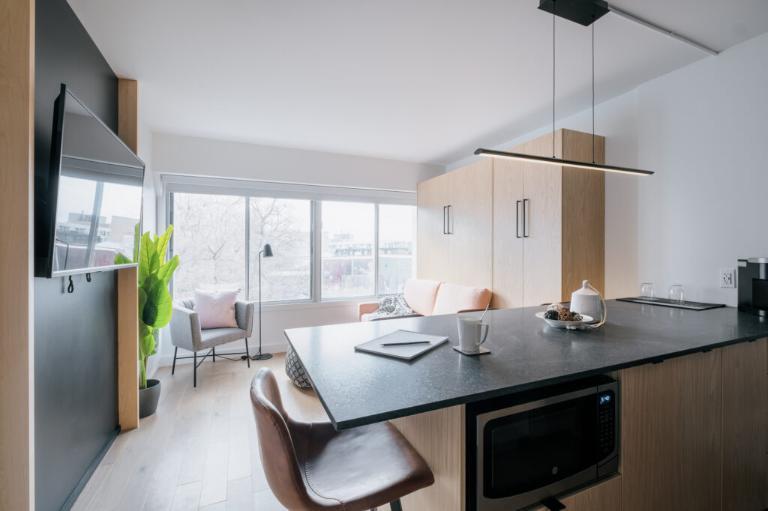 Loft entièrement meublé à louer Saint-Jean-Baptiste septembre 2026 | 3293356