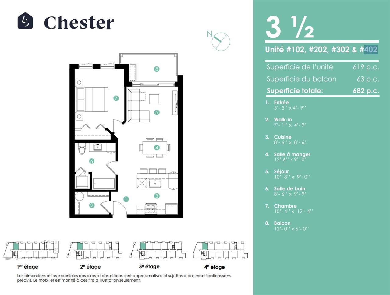 Appartement Salaberry-de-Valleyfield � Louer | 3266115