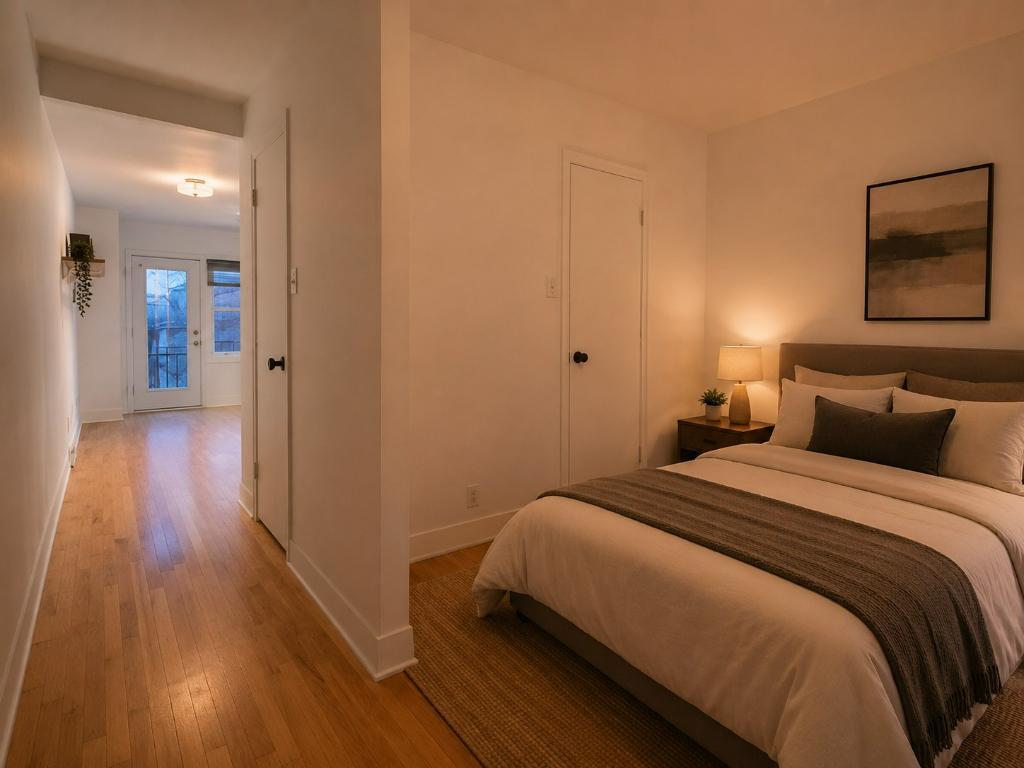 Grand 3 ½ rénové, lumineux, tout inclus Rosemont (English Msg-fllow) (Rosemont) | 3282445