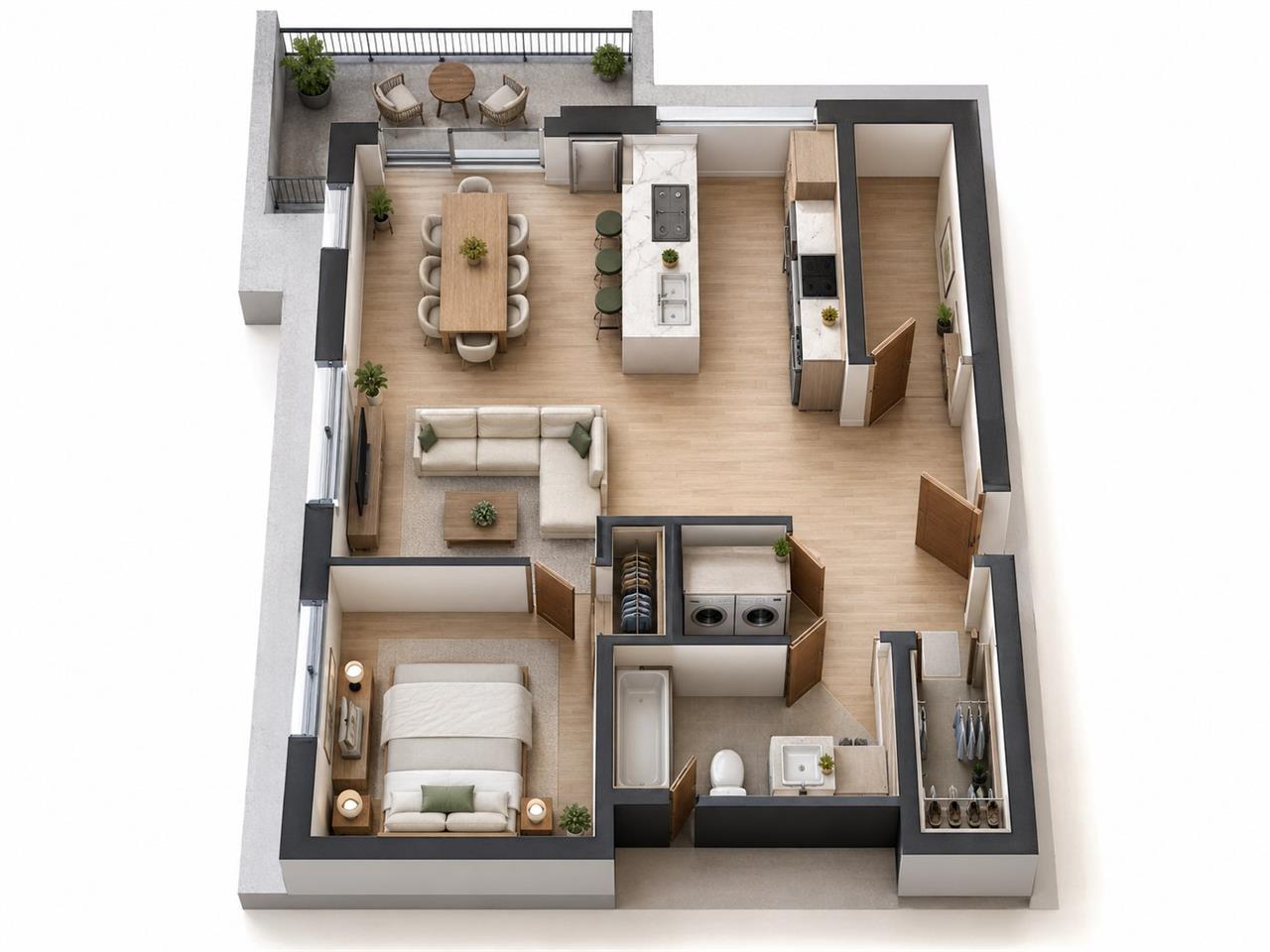Appartement Huntingdon � Louer | 3282592