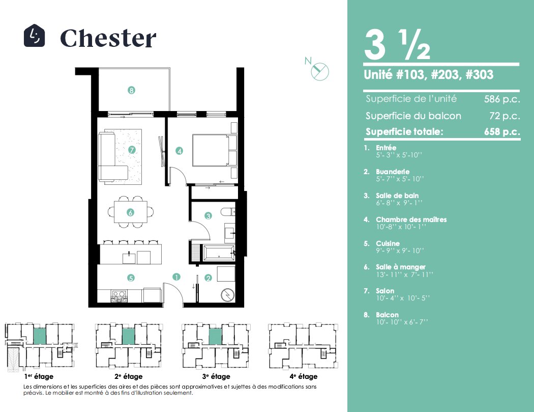 Appartement Salaberry-de-Valleyfield � Louer | 3282595