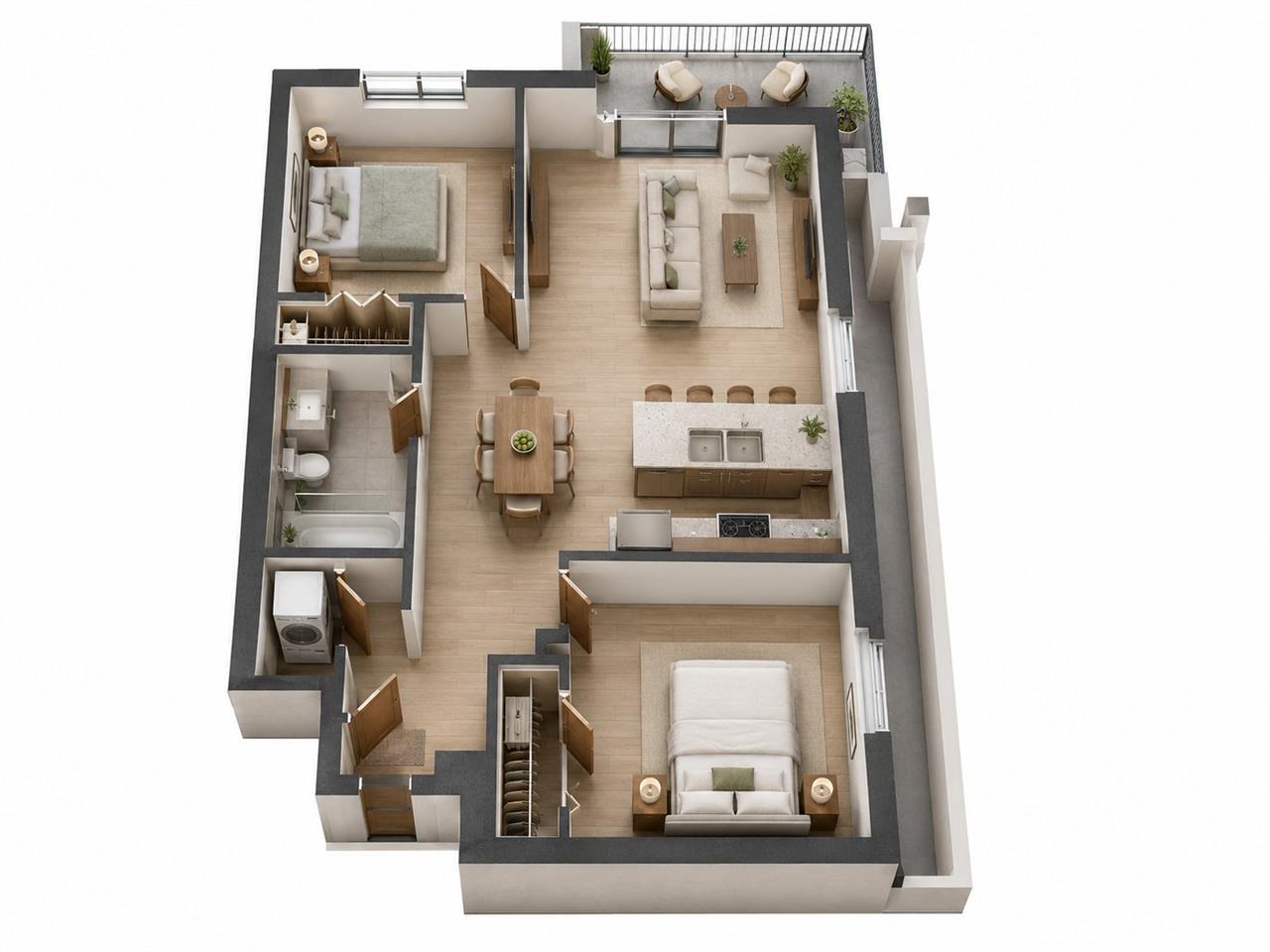 Appartement Huntingdon � Louer | 3283080