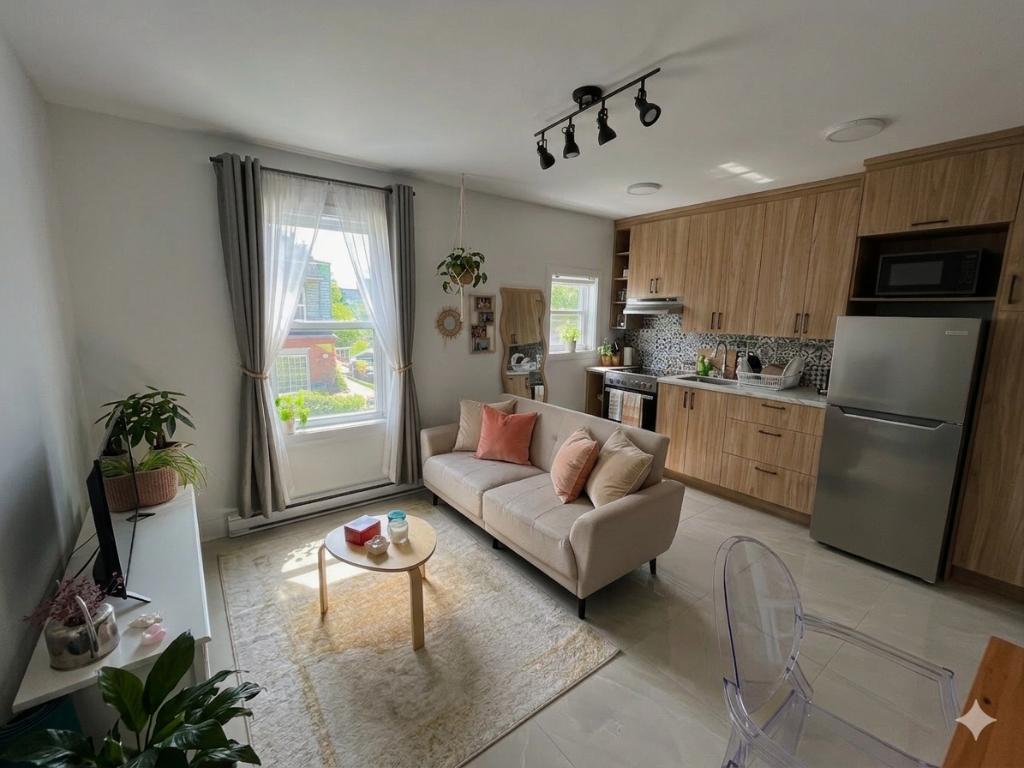 Grand 2 1/2 rénové | 3286178