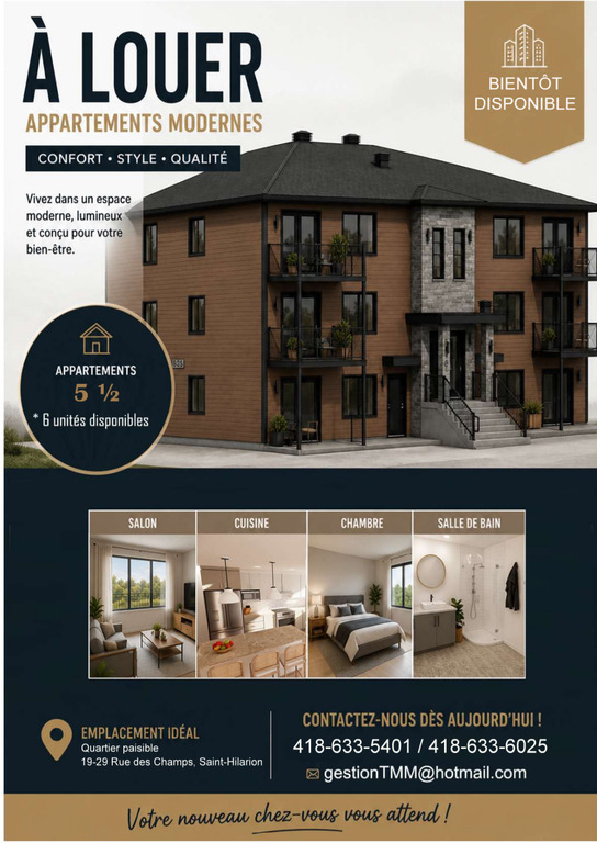 Magnifique Logement Emplacement Paisible | 3286598