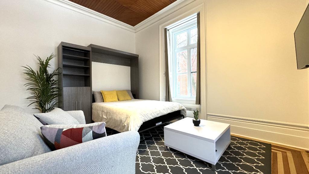 MAJESTUEUX 2 1/2 dans un immeuble ancestral (LOGEMENT UNIQUE) | 3288824