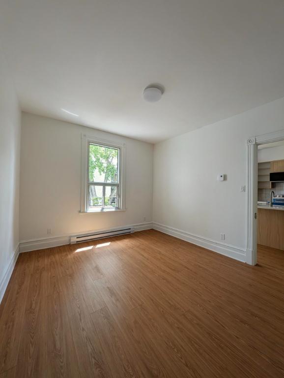 6 ½ fraîchement rénové – 2 à 3 chambres fermées - Plus de 1 000 pi² – Deux grandes galeries - 3e et dernier étage – Hochelaga | 3288927