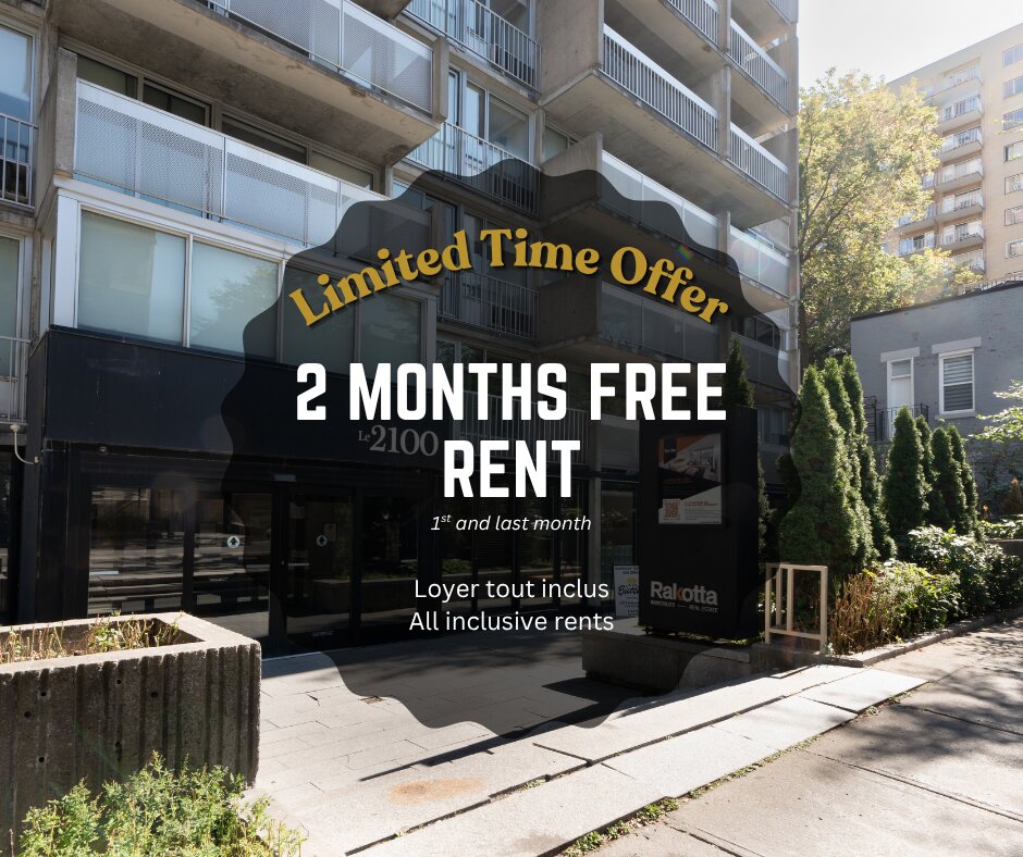 1 Bedroom - 2100 Boulevard De Maisonneuve West, Montréal | 3290441