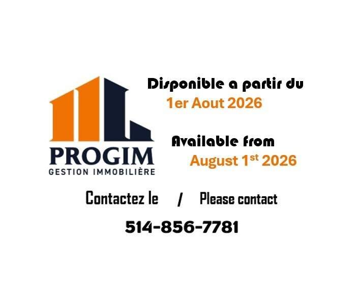 1 CH - 1 SDB - Montréal - $1,350 /mo | 3291565