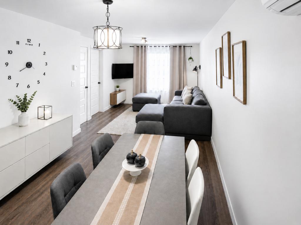 4½ MODERNE À LOUER | 2 STATIONNEMENTS | PRÈS DU CHUS | 3292591