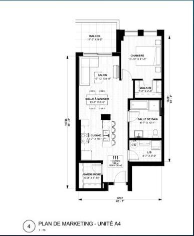 1 CH - 1 SDB - Gatineau - $1,700 /mo | 3294044
