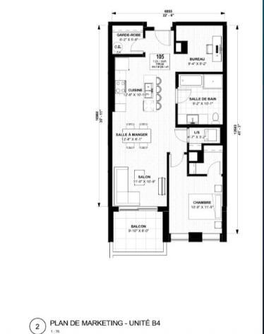 1 CH - 1 SDB - Gatineau - $1,890 /mo | 3294368