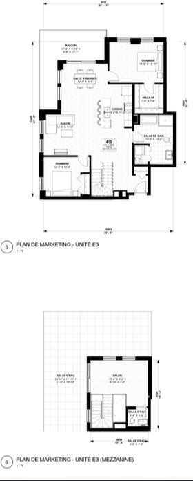 2 CH - 1 SDB - Gatineau - $4,600 /mo | 3295023