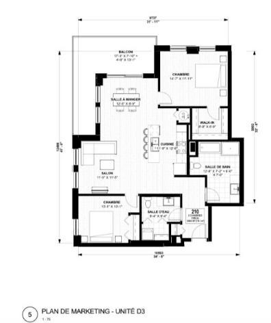 2 CH - 1 SDB - Gatineau - $3,500 /mo | 3295028