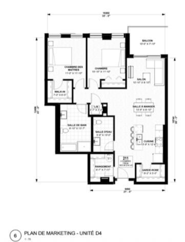 2 CH - 1 SDB - Gatineau - $3,300 /mo | 3295030