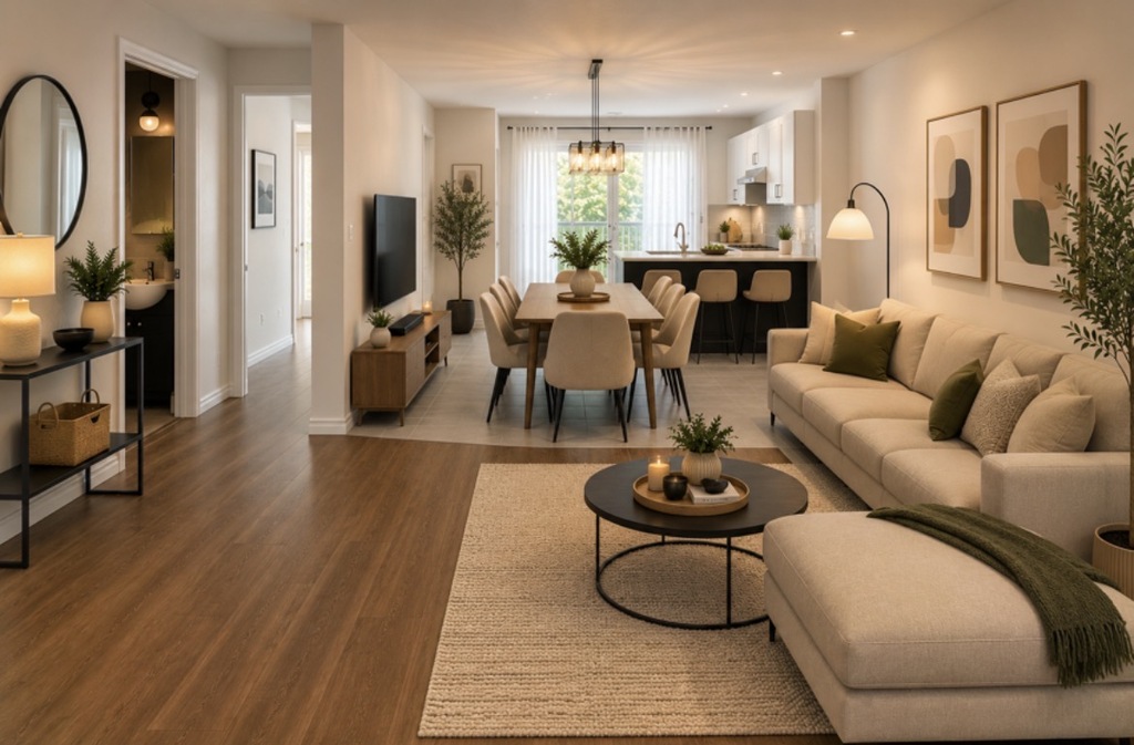 5 1/2 RC Avec Balcon Et Cours Privé | 3295184