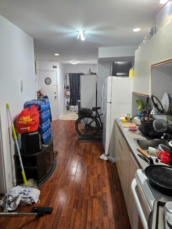Grand 3 1/2 Plateau Mont-Royal sous-sol + cours arrière | 3295225