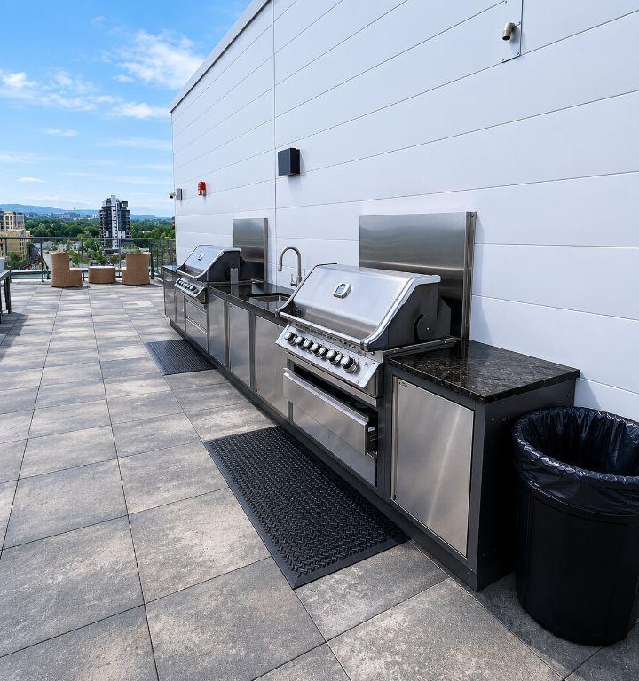 Condo locatif — 4½ neuf, jamais habité — Piscine sur le toit — Au pied du métro Cartier, Laval | 3295628