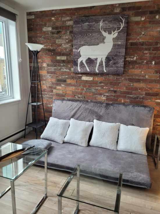 Beau 3,5 frais peinturer avec terrasse sur le toit | 3296536